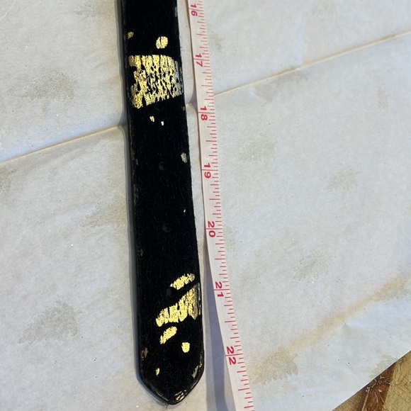 New Luxury Chromebones Black Leather and Crystal Dog Collar. - Picture 6 of 13